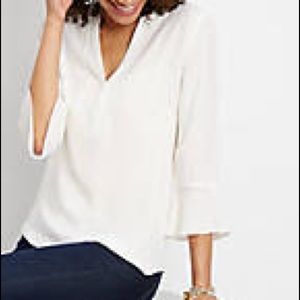 NWT Maurices Bell-Sleeve Blouse - XXL